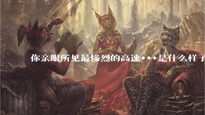 你亲眼所见最惨烈的高速***是什么样子的？